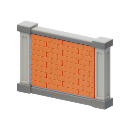 Mur  3D Icon