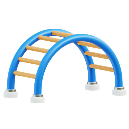 Mur d'escalade  3D Icon