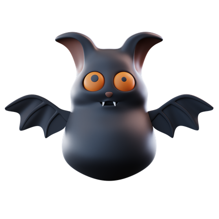 Murciélago de halloween  3D Icon