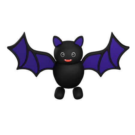 Murciélago halloween  3D Icon