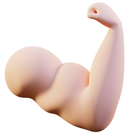 Muscle  3D Icon