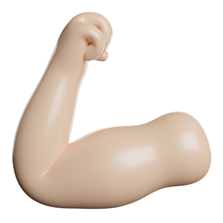 Muscle  3D Icon