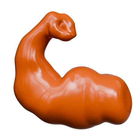 Flexion musculaire  3D Icon