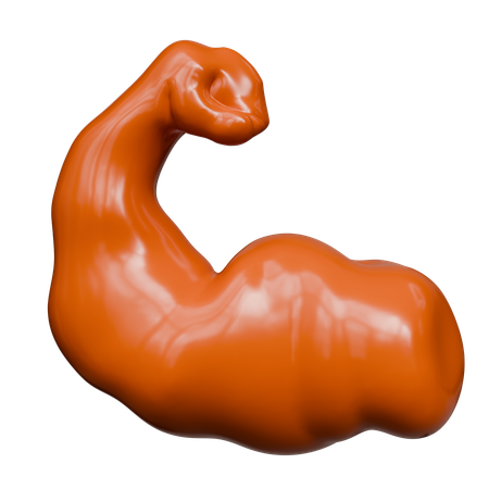 Muscle Flex  3D Icon