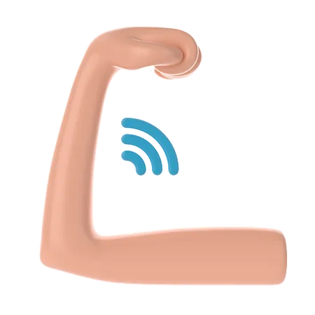 Muscle weakness Arm  3D Icon