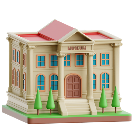 Musée  3D Icon