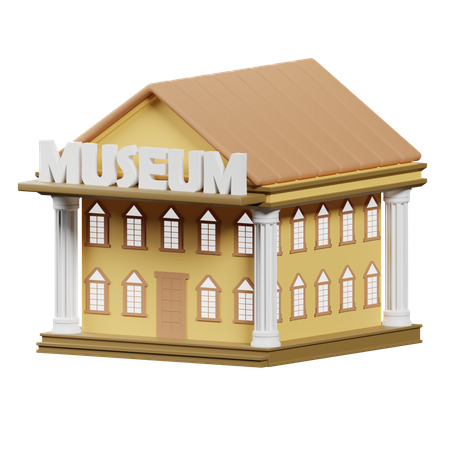 Musée  3D Icon