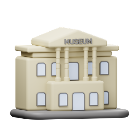 Musée  3D Illustration