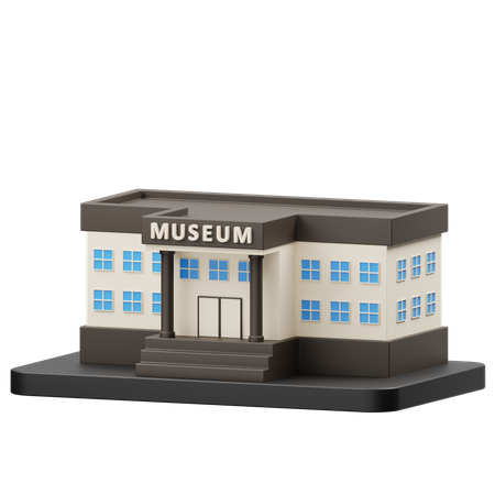 Musée  3D Icon
