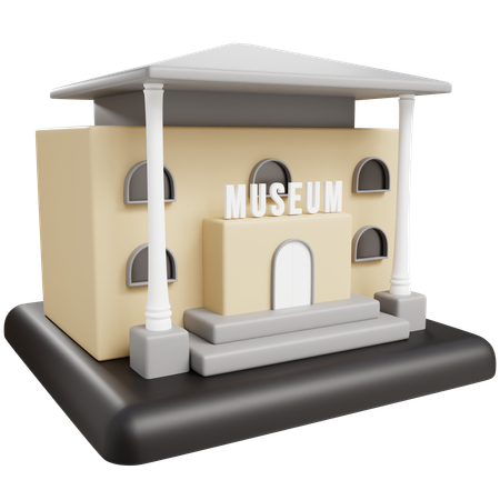 Museo  3D Icon