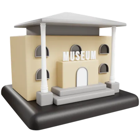 Museo  3D Icon