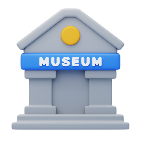 Museo  3D Icon