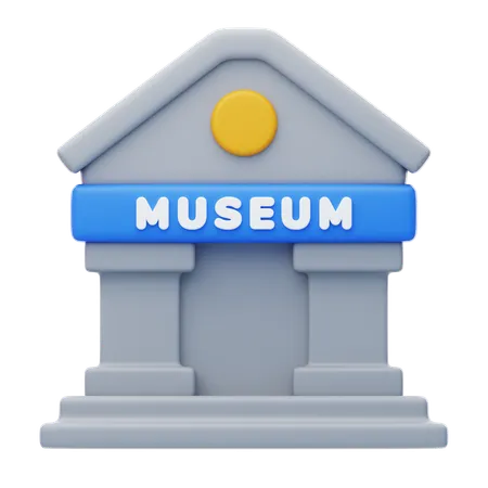 Museo  3D Icon