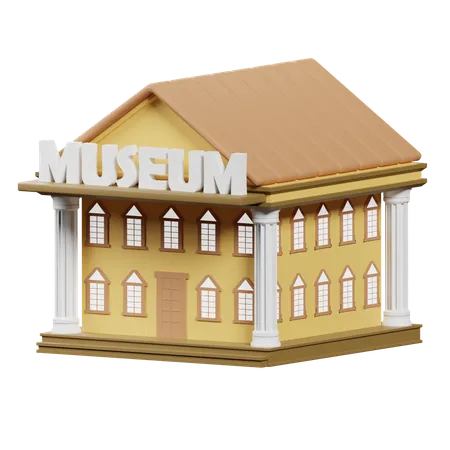 Museo  3D Icon