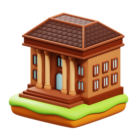Museo  3D Icon
