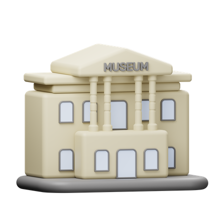 Museo  3D Illustration