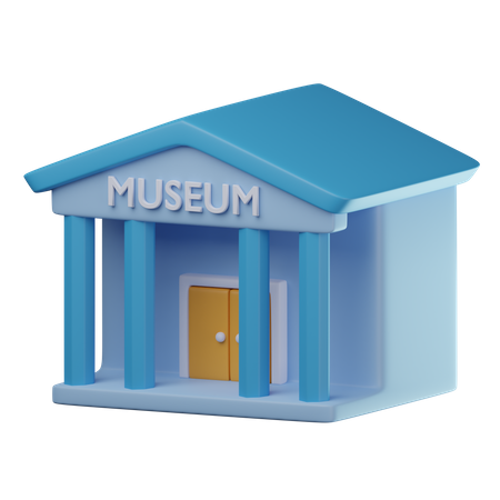 Museo  3D Icon