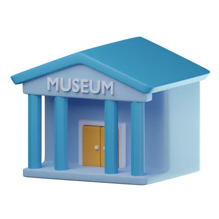 Museo  3D Icon