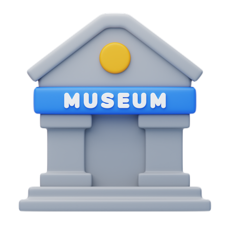 Museu  3D Icon