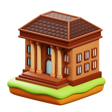 Museu  3D Icon