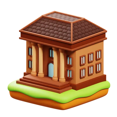 Museu  3D Icon