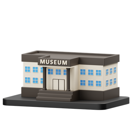 Museu  3D Icon