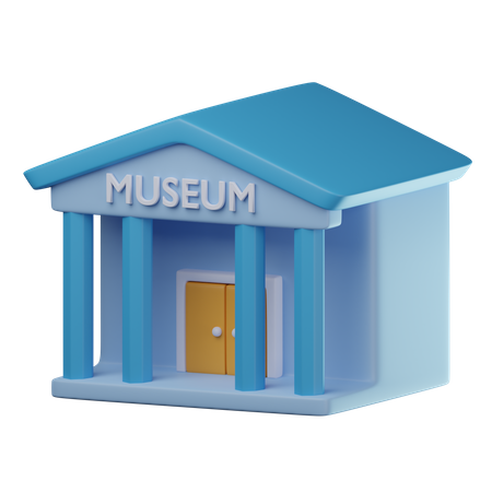 Museu  3D Icon