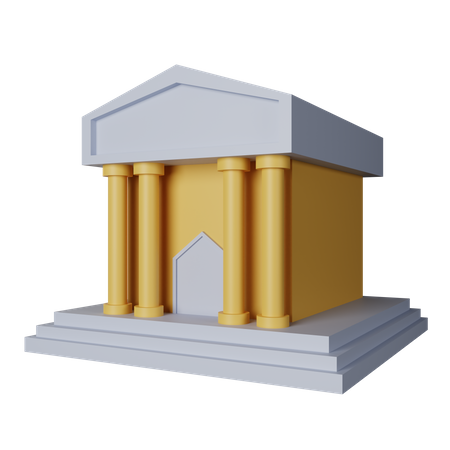 Museum  3D Icon