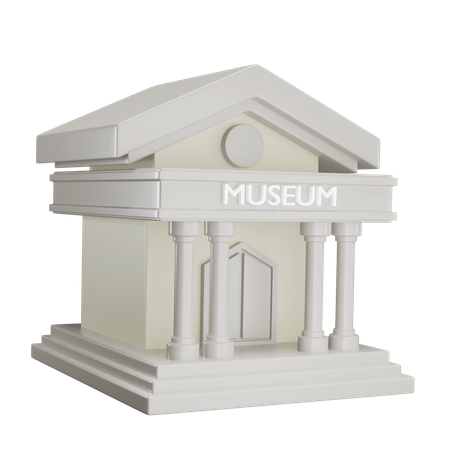 Museum  3D Icon