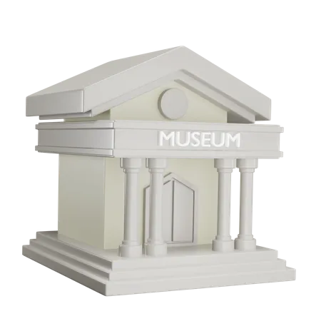 Museum  3D Icon