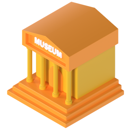 Museum  3D Icon