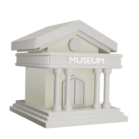 Museum 3D Icon