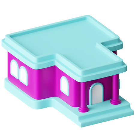 Museums  3D Icon