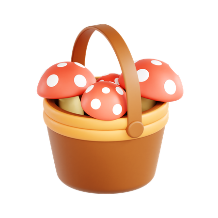 Mushroom  3D Icon