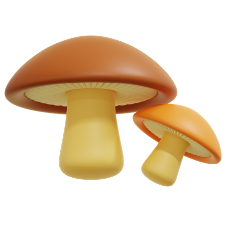 Mushroom  3D Icon