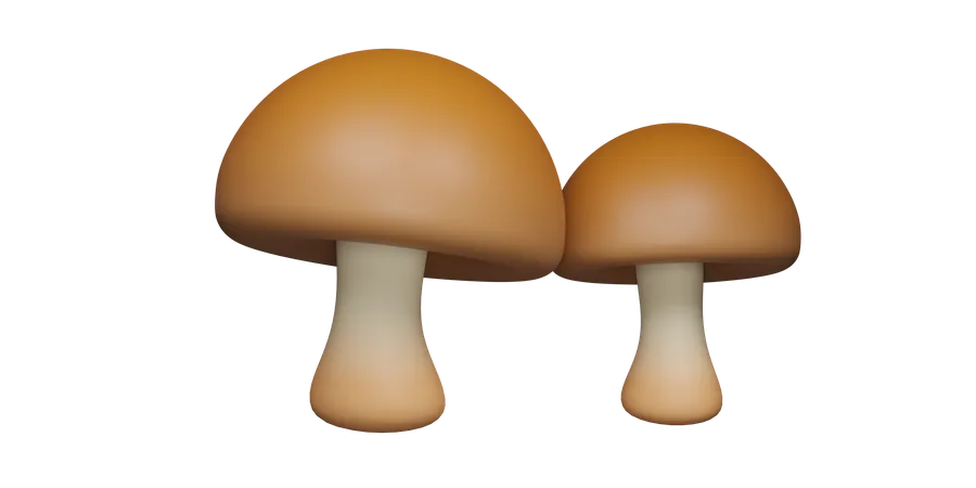 Mushroom  3D Icon