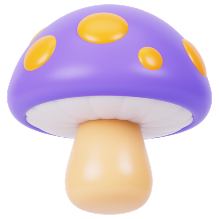 Mushroom  3D Icon