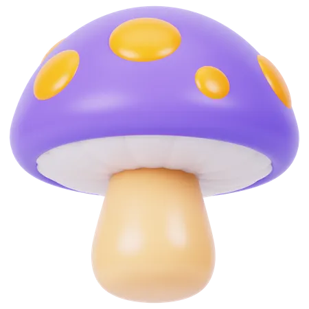 Mushroom  3D Icon