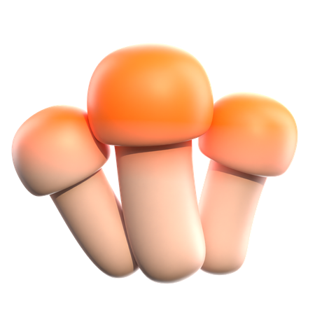 Mushroom  3D Icon