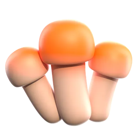 Mushroom  3D Icon