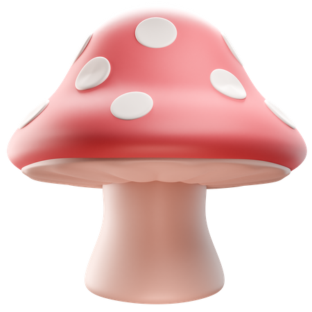 Mushroom  3D Icon