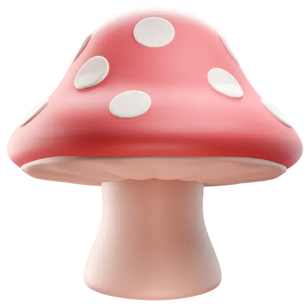 Mushroom  3D Icon