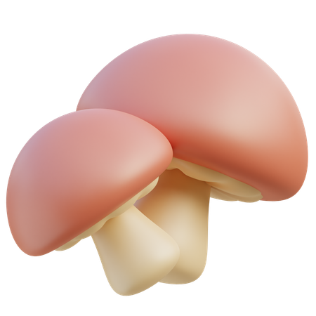 Mushroom  3D Icon