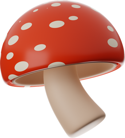 Mushroom  3D Icon