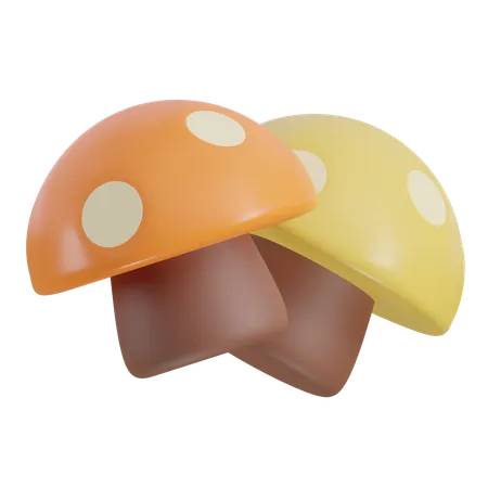 Mushroom  3D Icon