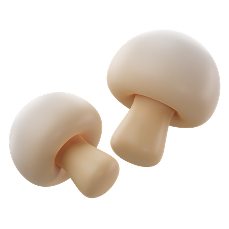 Mushroom  3D Icon