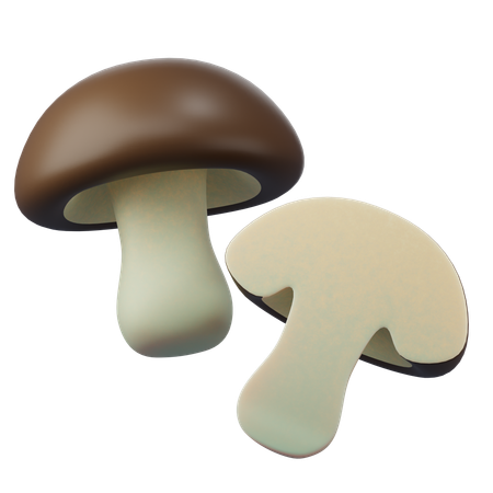 Mushroom  3D Icon