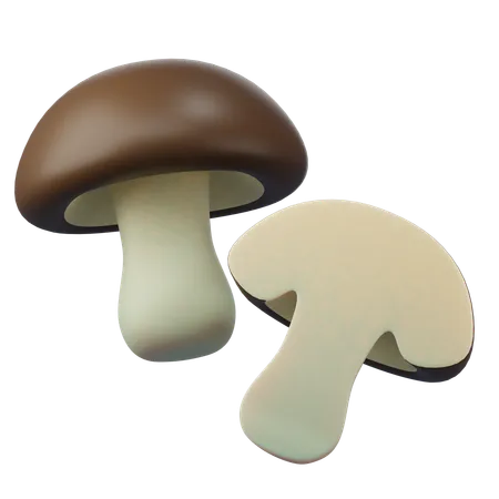 Mushroom  3D Icon