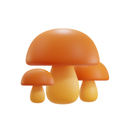 Mushroom  3D Icon