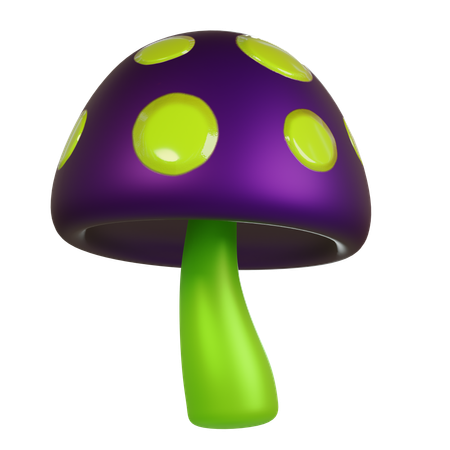 Mushroom  3D Icon